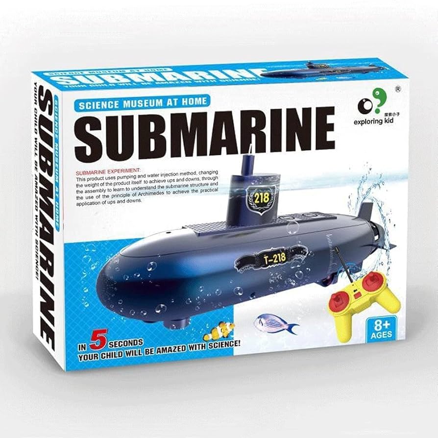 Mini Remote Control Submarine Boat Nuclear Submarine RC Race