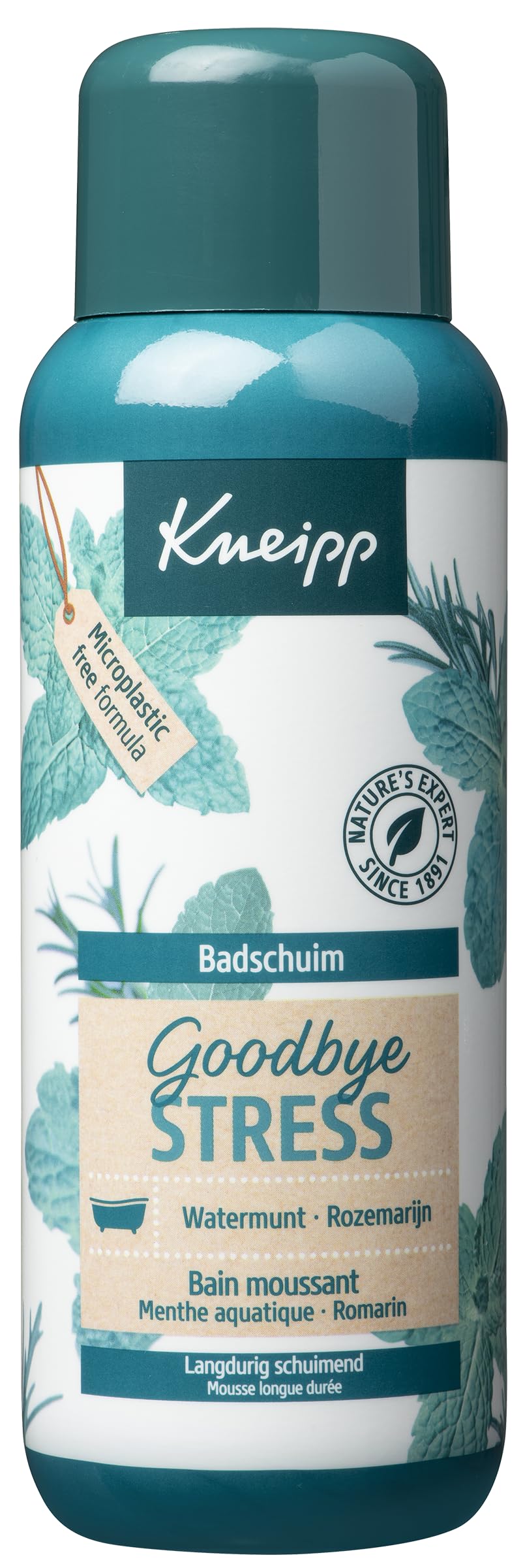 Kneipp Bubble Bath Goodbye Stress Water Mint Rosemary 400ml