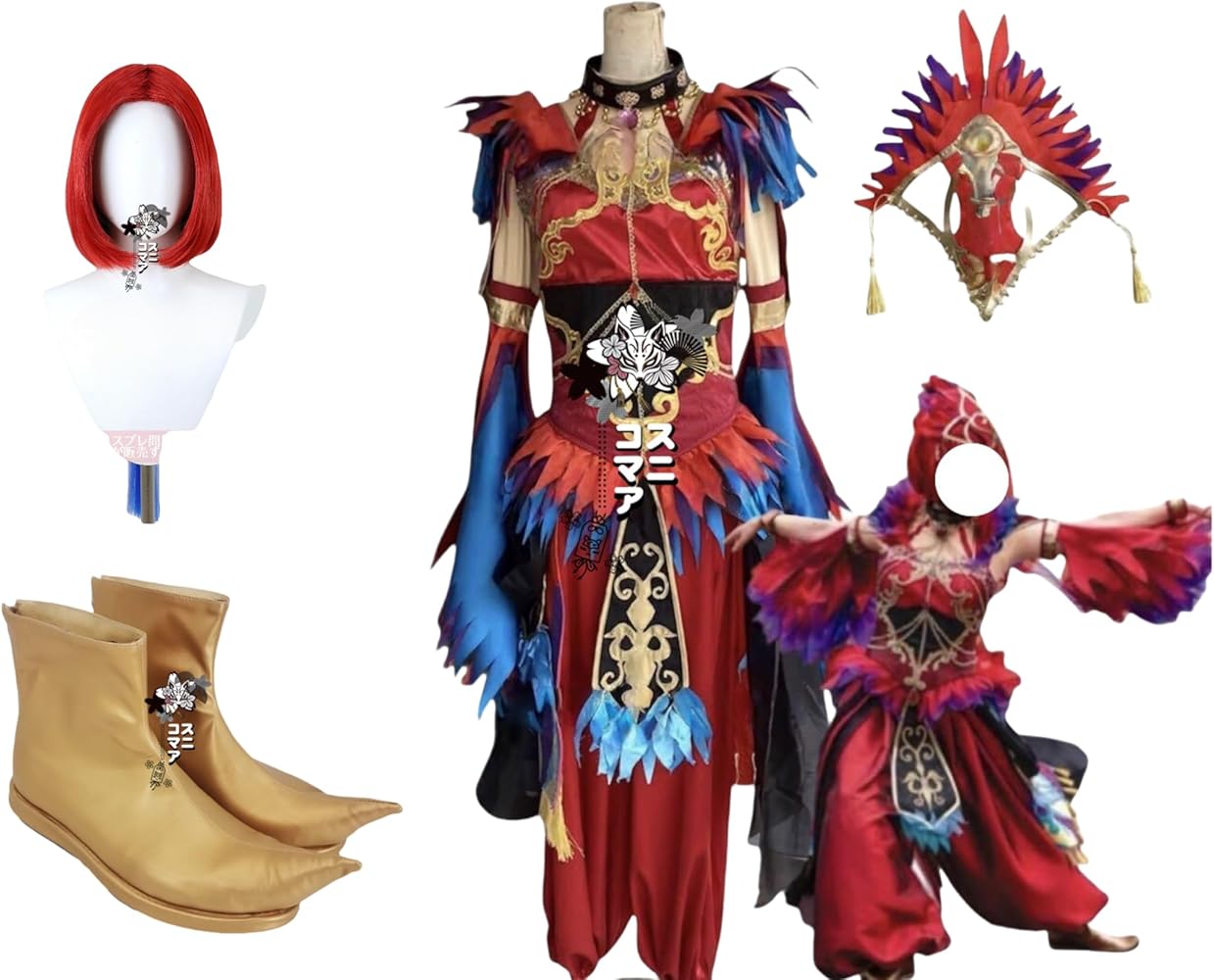 ヨピカ＆hauoliコラボ衣装ザヴィランズダンサーコスチューム　ジェラトーニ ヨピカ＆hauoliコラボ衣装ザヴィランズダンサーコスチューム