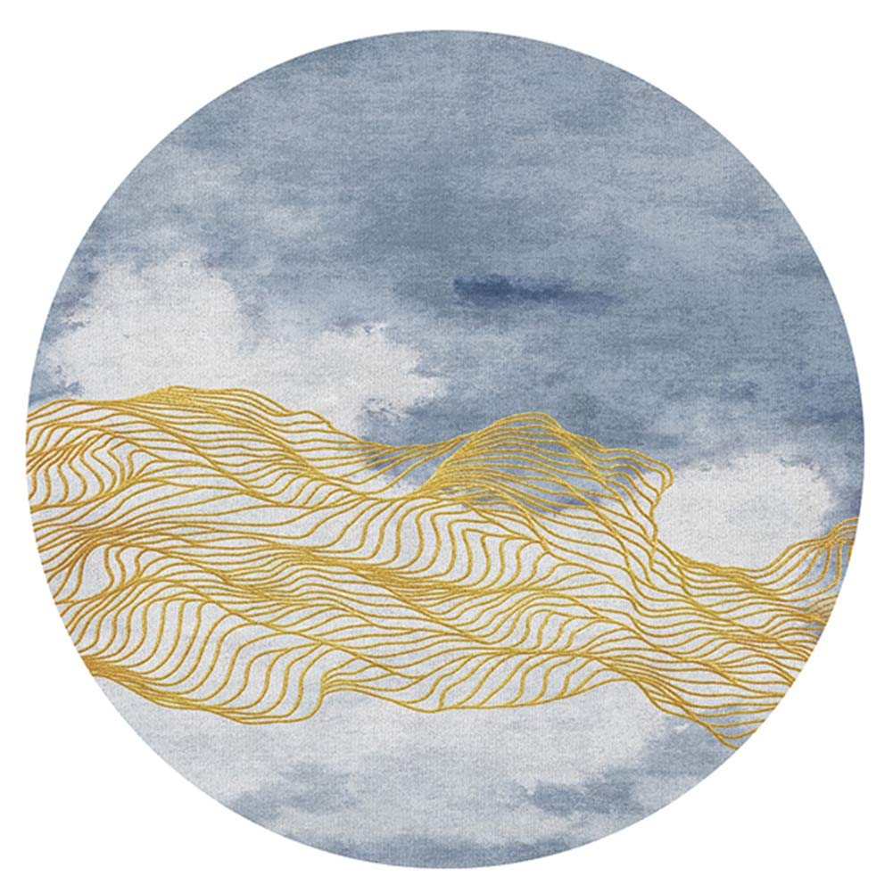 Tapis de sol antidérapant et antifouling ZRUYI idéal pour le yoga et le salon