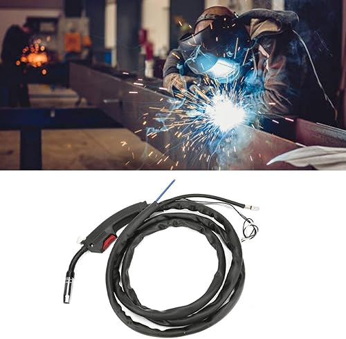 Miniatura 3 de Torche Mig Telwin Mig Antorcha 14Ak Mb14 Co2 Gas blindado Pistola de soldadura Asamblea 2M Compatible con Mig 130 0.8-1.2Mm 14Ak Mb14 Co2 Gas