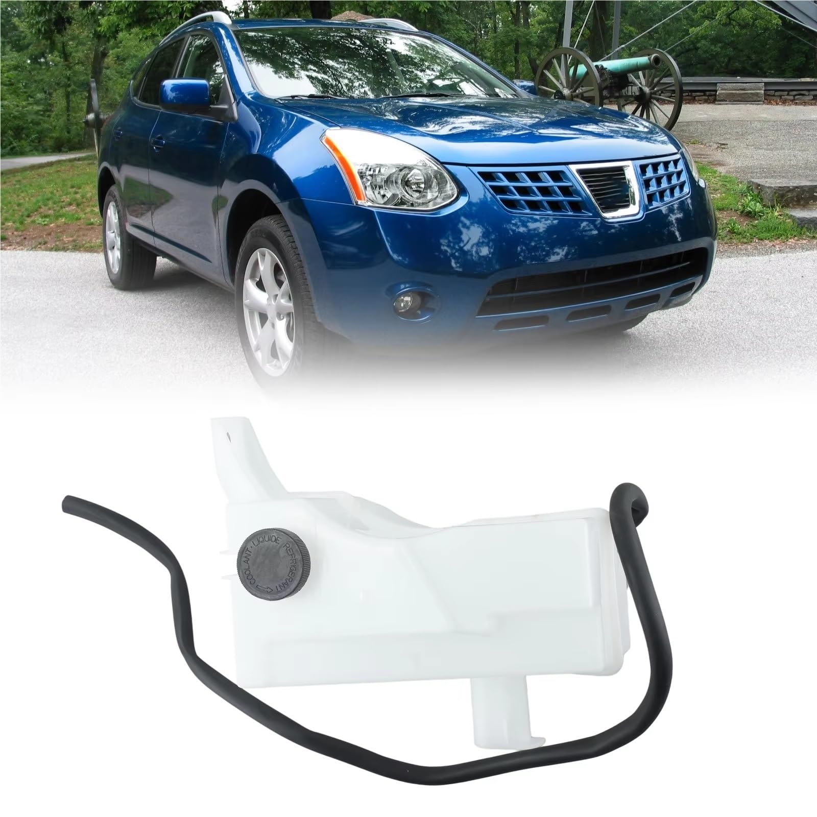 Serbatoio Espansione Compatibile Con Nissan Per Rogue 2008-2015 Per Selezionare 2014-2015 Serbatoio Serbatoio Radiatore Liquido Raffreddamento Auto Con Tappo radiatore del motore