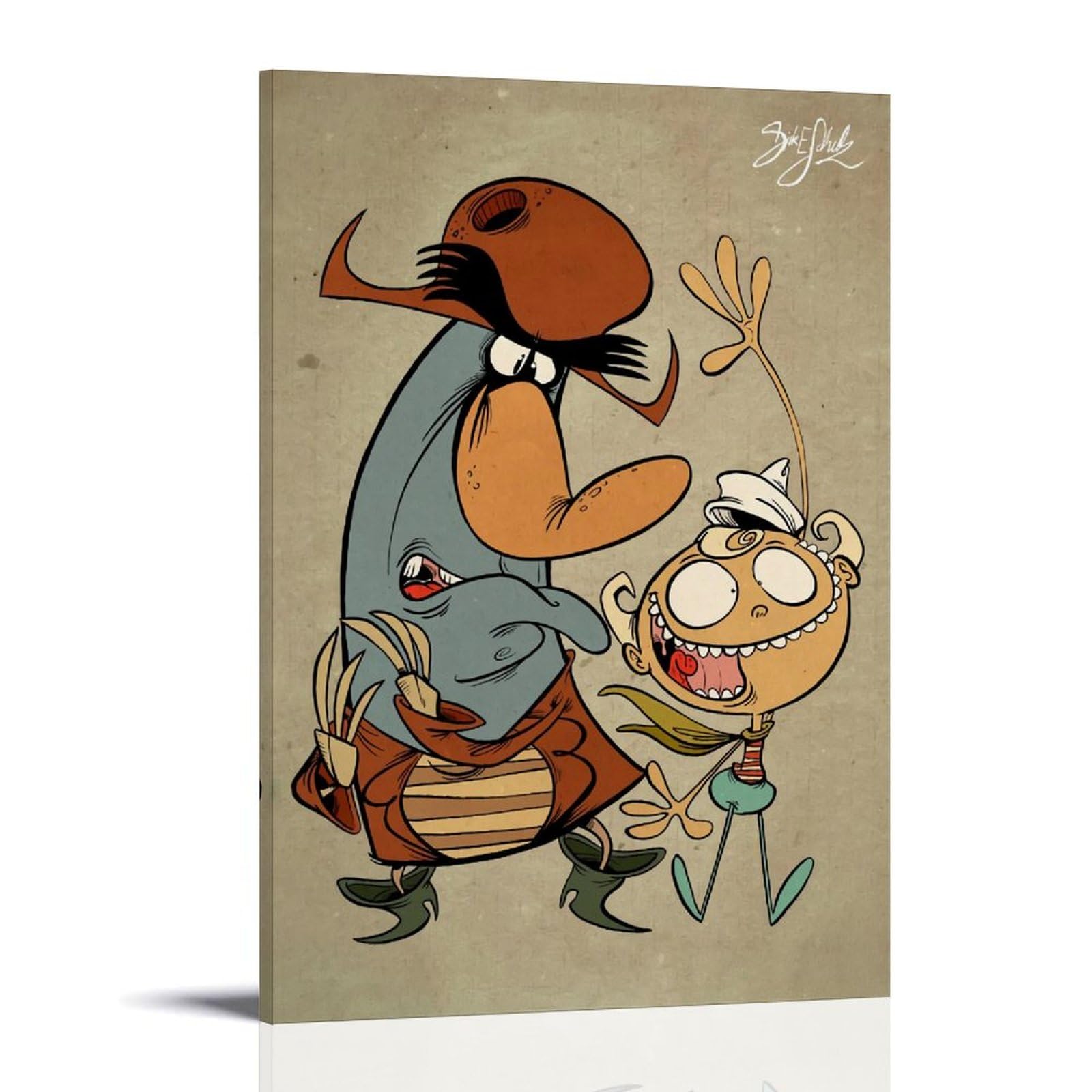HUEAEHAHE The Marvelous Misadventures of Flapjack（6） Poster Room Decorative Canvas Posters Aesthetic Poster Print Wall Art Decor Posters 24x36inch(60x90cm) Frame-style-10