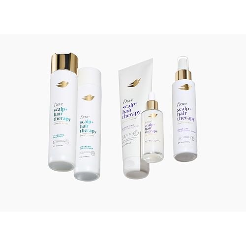 Miniatura 8 de Dove Acondicionador hidratante para el cabello para el cuero cabelludo + terapia capilar para hidratar el cabello sin sulfato para cabello seco,