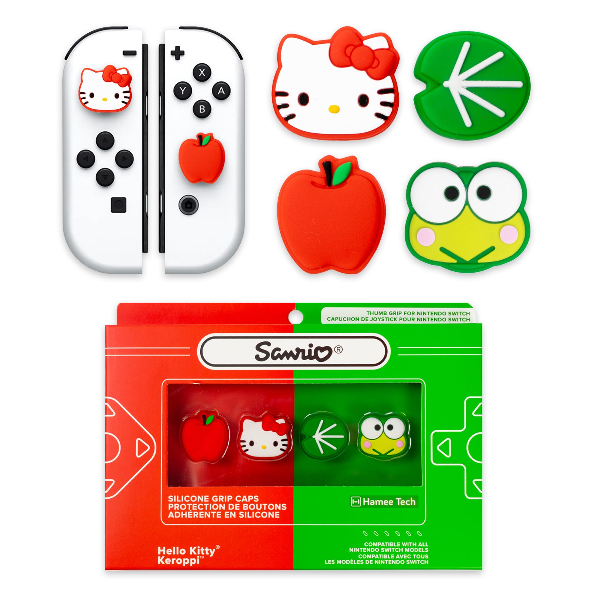 Amazon.com: Hamee Hello Kitty and Friends Thumb Grips Compatible