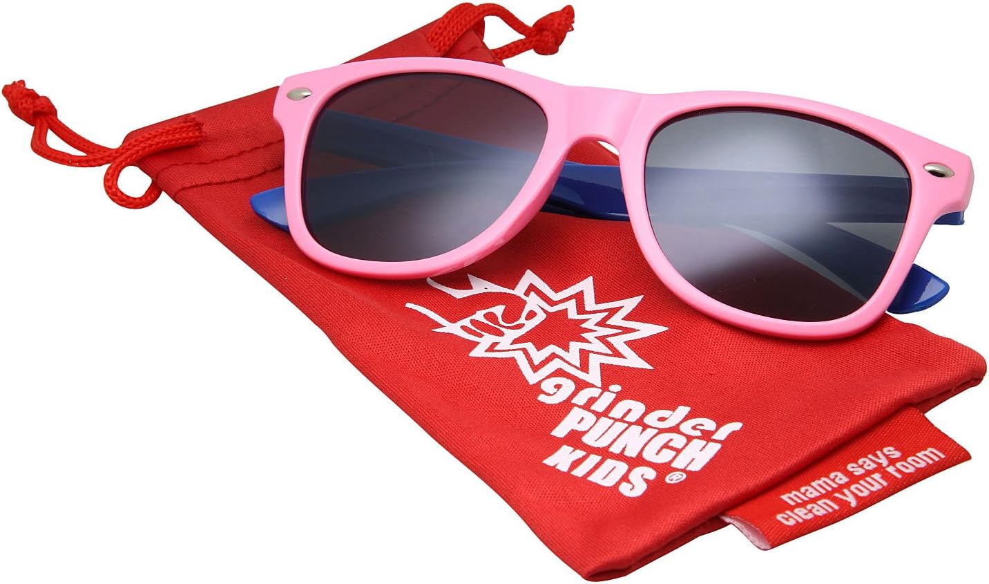 grinderPUNCH Kids Children's Classic Inspired Sunglasses Cute and Colorful