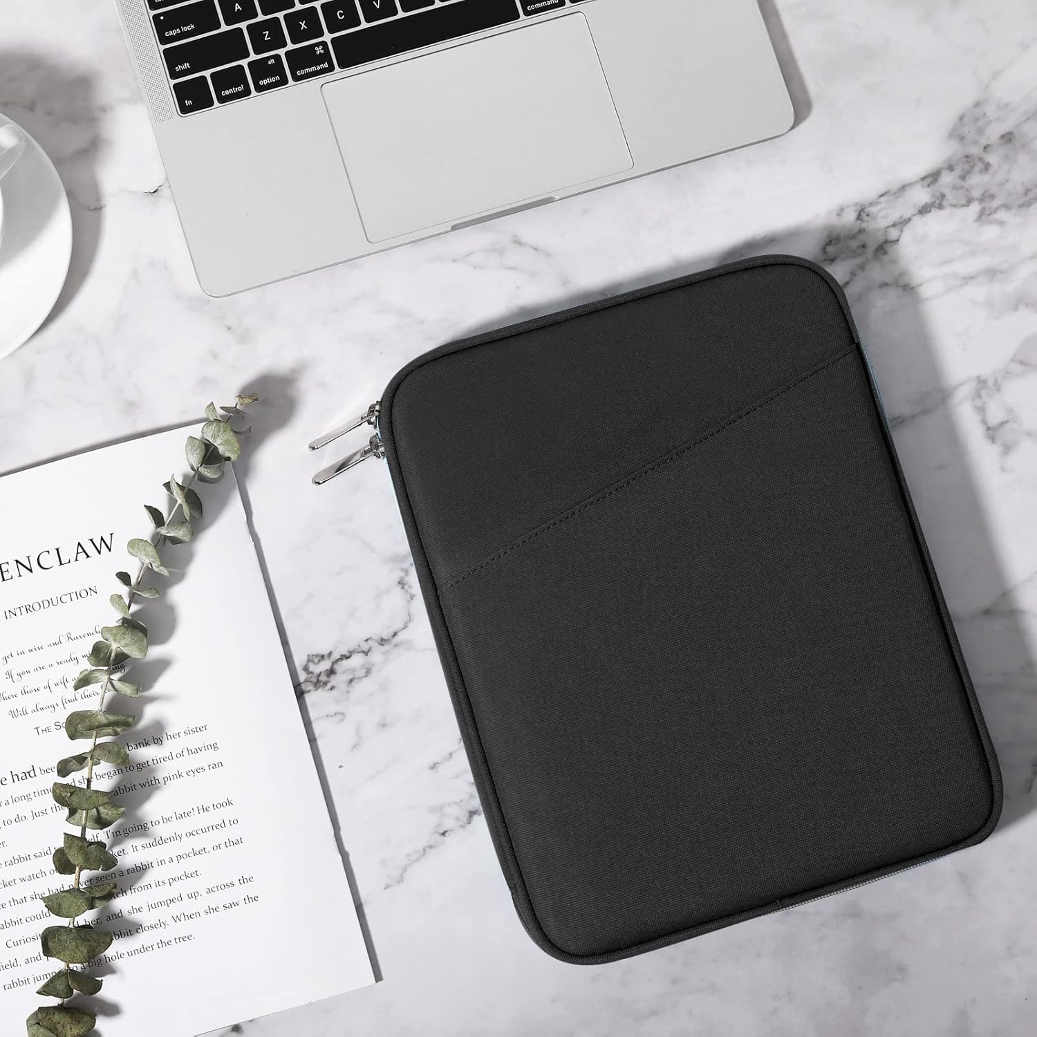 TiMOVO 8-9 Inch Tablet Sleeve Case for All-New iPad mini 7 (A17 Pro, 2024), iPad mini 6 (8.3-Inch, 2021), iPad mini 5/4/3/2/1, Portable Protective Pouch Bag for iPad mini, Black - Image 7