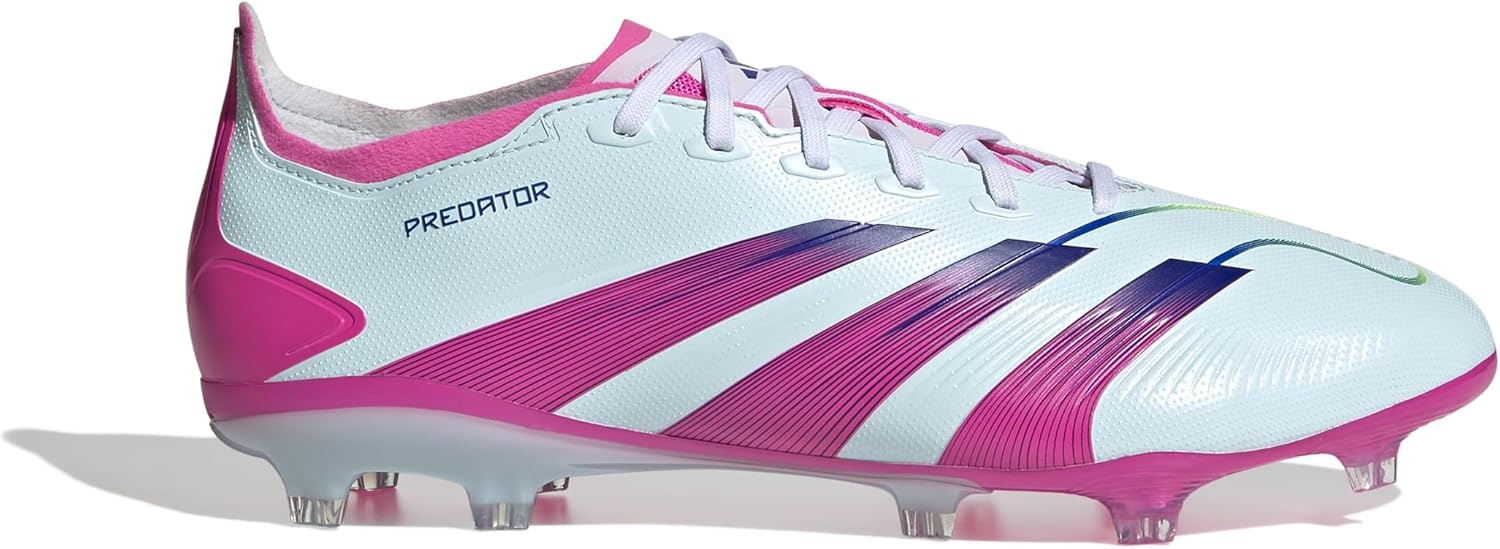 adidas League Firm Ground Soccer Cleats - Blue, Pink