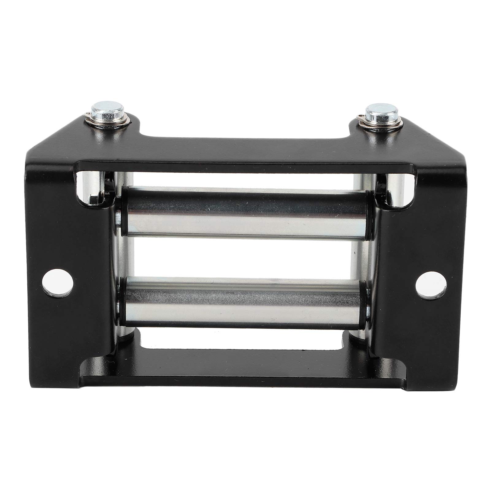 Guide-câble à rouleaux robustes Sunicon galvanisé, distance entre les trous de 110 mm/4,3 po, construction robuste, accessoires de treuil durables et fiables pour les besoins de