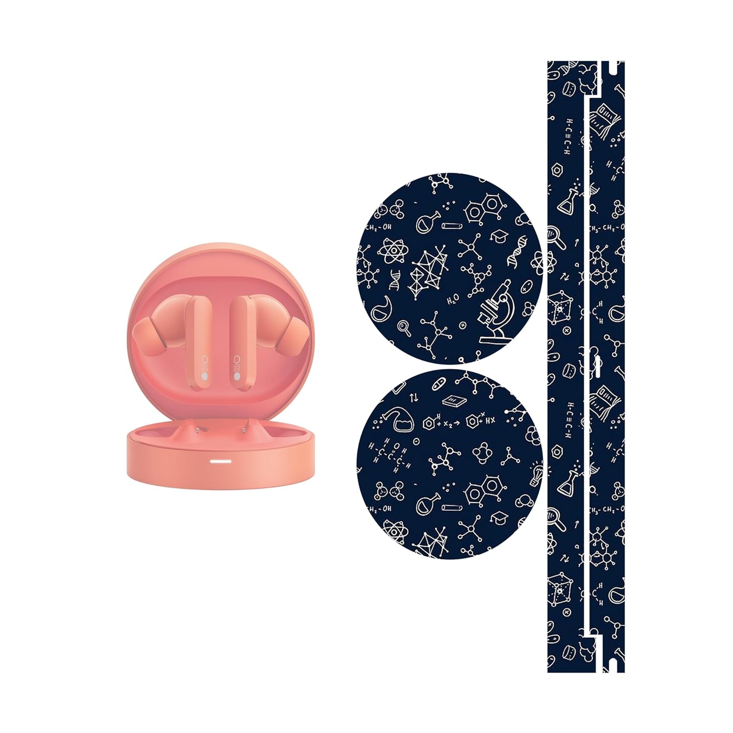 Compatible for CMF by Nothing Buds Pro – Audio Buds Skin Warp (Coverage – Only for Charging Case) (Print-201)