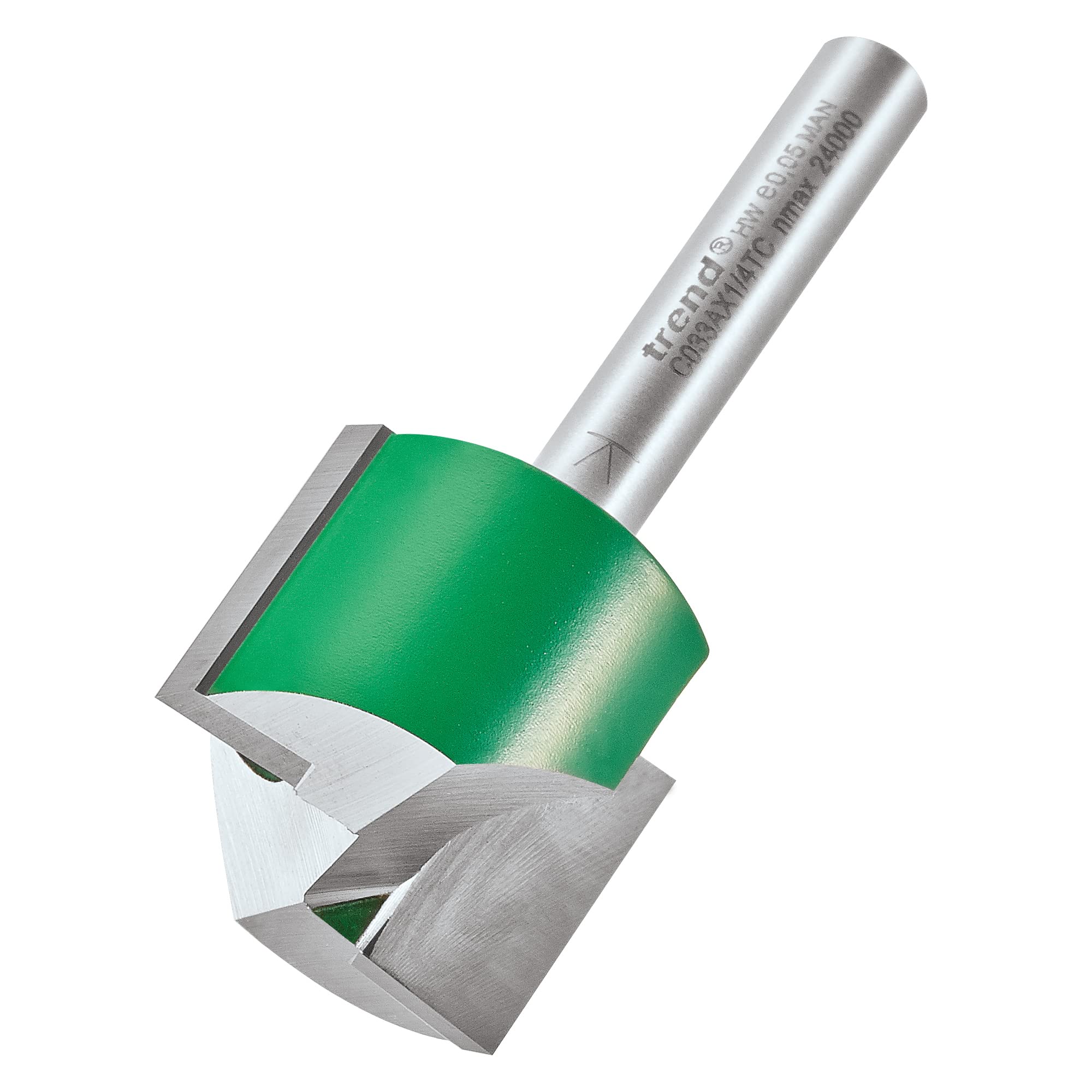 Trend Two Flute Cutter 25Mm Diameter Pk 1 C033ax1/4Tc