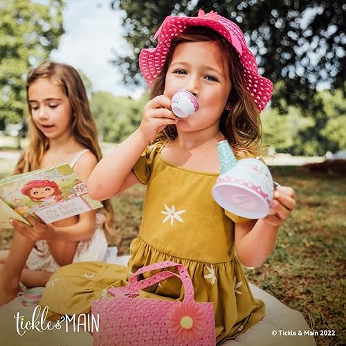 Miniatura 7 de Tickle & Main My First Tea Party - Colección de regalo, paquete de 12 piezas con libro, juego de té, sombrero y bolso para niñas pequeñas