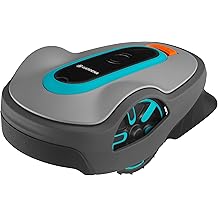 GARDENA 15102-20 SILENO Life - Automatic Robotic Lawn Mower, with Bluetooth app and Boundary Wire, The quietest in its Class, for lawns up to 10800 Sq Ft, Made in Europe, Grey