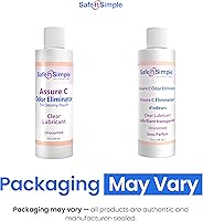 Vista 2 de Safe n' Simple Assure C - Clear Lubricating Ostomy Pouch Deodorant - Colostomy Bag Odor Eliminator - Colostomy Deodorizer Lubricant - 8 Fluid Ounce