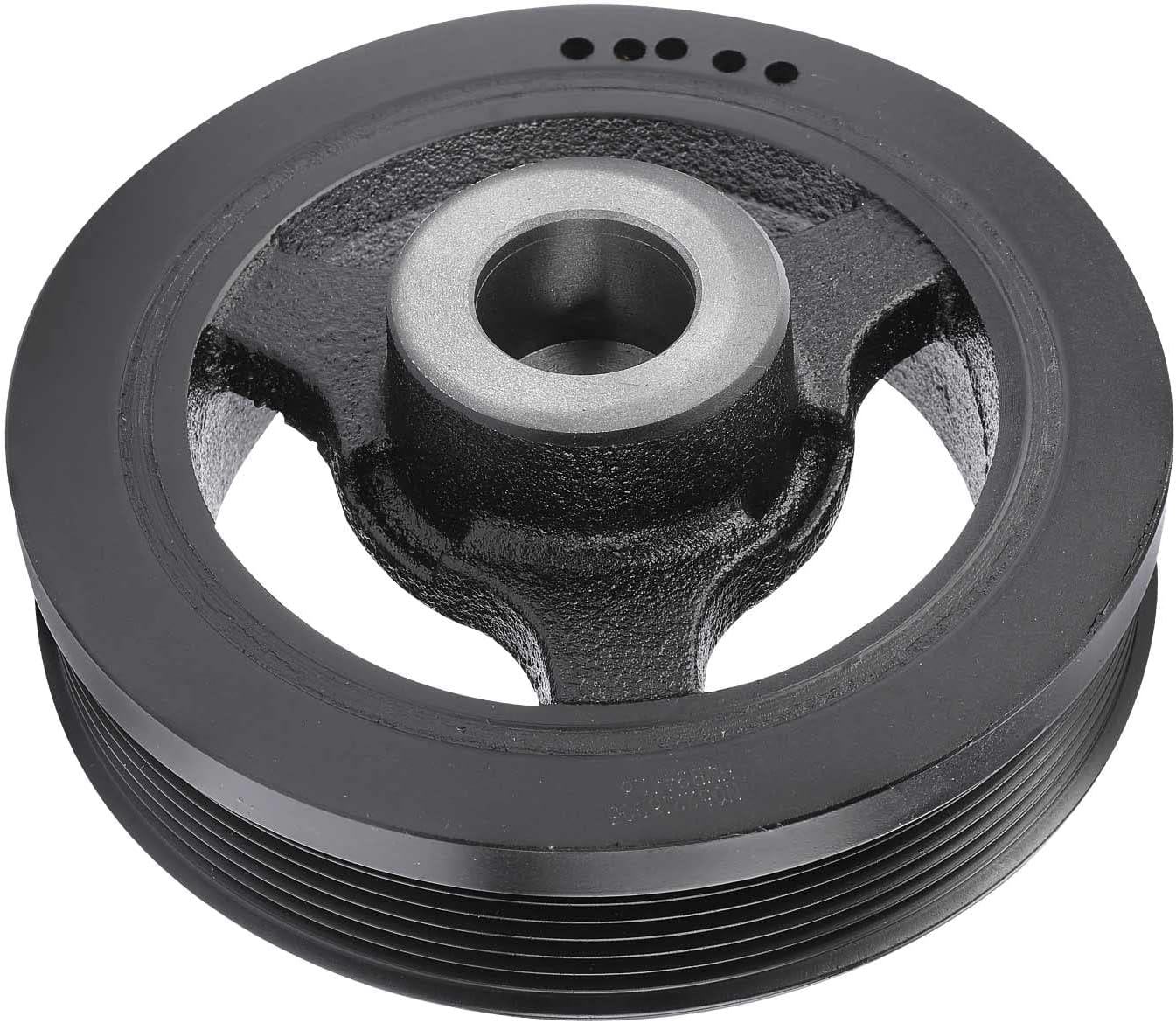 A-Premium Engine Harmonic Balancer Crankshaft Pulley Compatible with Dodge Charger 2006-2010, Challenger 2009-2010, Magnum 2005-2008 & Chrysler 300 2005-2010, SOHC 3.5L, Replace# 4792811AA