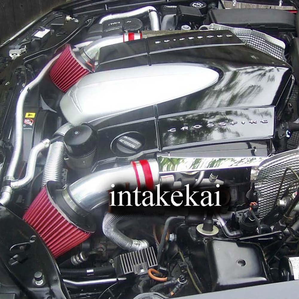 INTAKEKAI Performance Air Intake (Compatible with 2004-2008 CHRYSLER CROSSFIRE 3.2 3.2L MODELS) (BLACK)