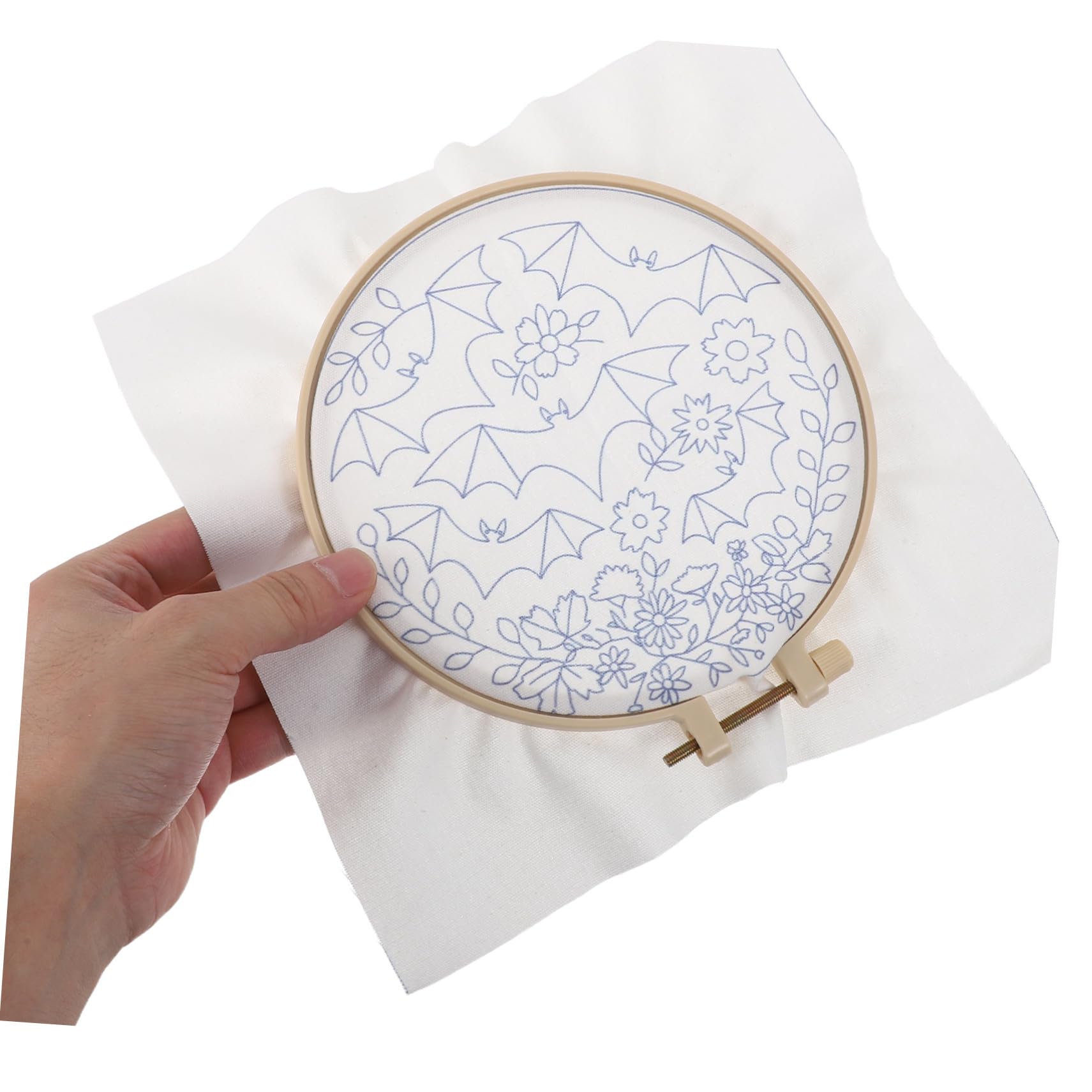 VILLFUL Kit De Bordado Para Principiantes Y Adultos Práctico Kit De Punto De Cruz A Mano De Aguja Perforadora De Punto De Cruz Para Adultos Y Principiantes