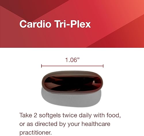 Miniatura 7 de PROTOCOL FOR LIFE BALANCE Cardio Tri-Plex - Fórmula para la salud del corazón - con arroz de levadura roja, CoQ10 y aceite de pescado Omega-3 -