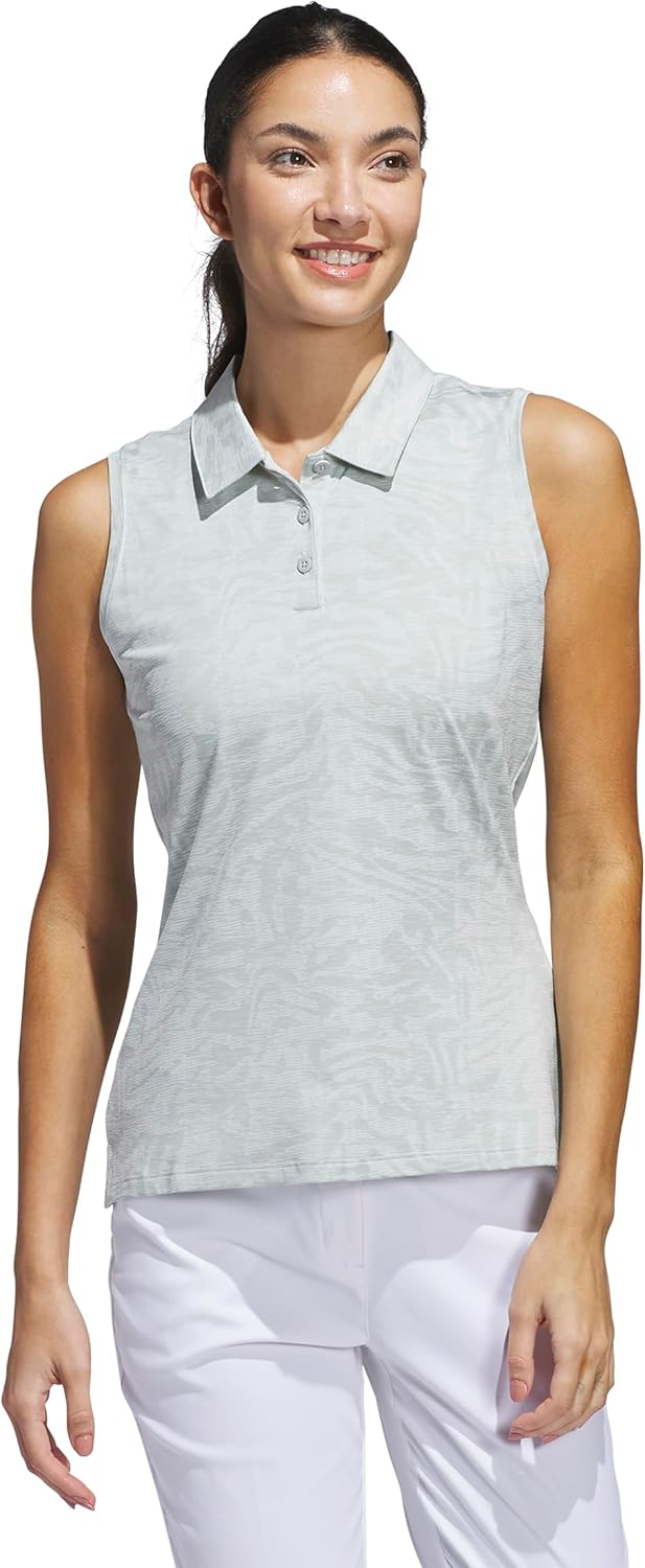 adidas Women's Ultimate365 Jacquard Polo Shirt