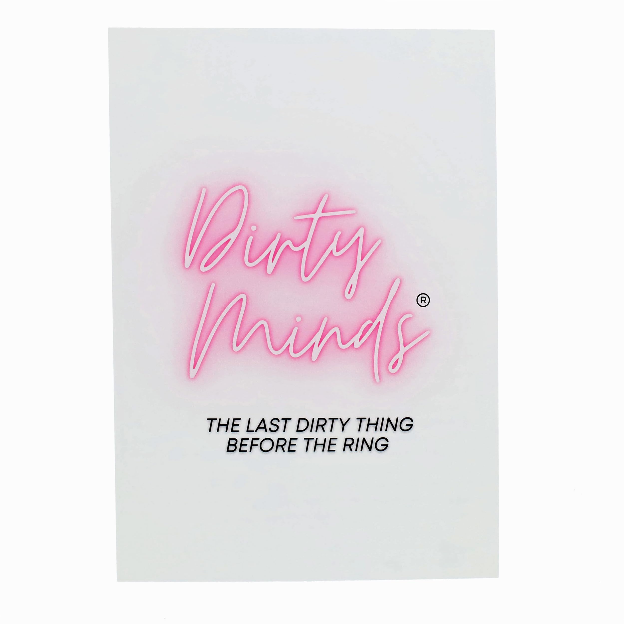 TDC Games Dirty Minds Bachelorette Party Spiele für Erwachsene, Brautdusche Spiele Quiz mit frechen Hinweisen für 25 Gäste, Erwachsenenspiele für Spieleabend, Paarspiele für Erwachsene, lustige