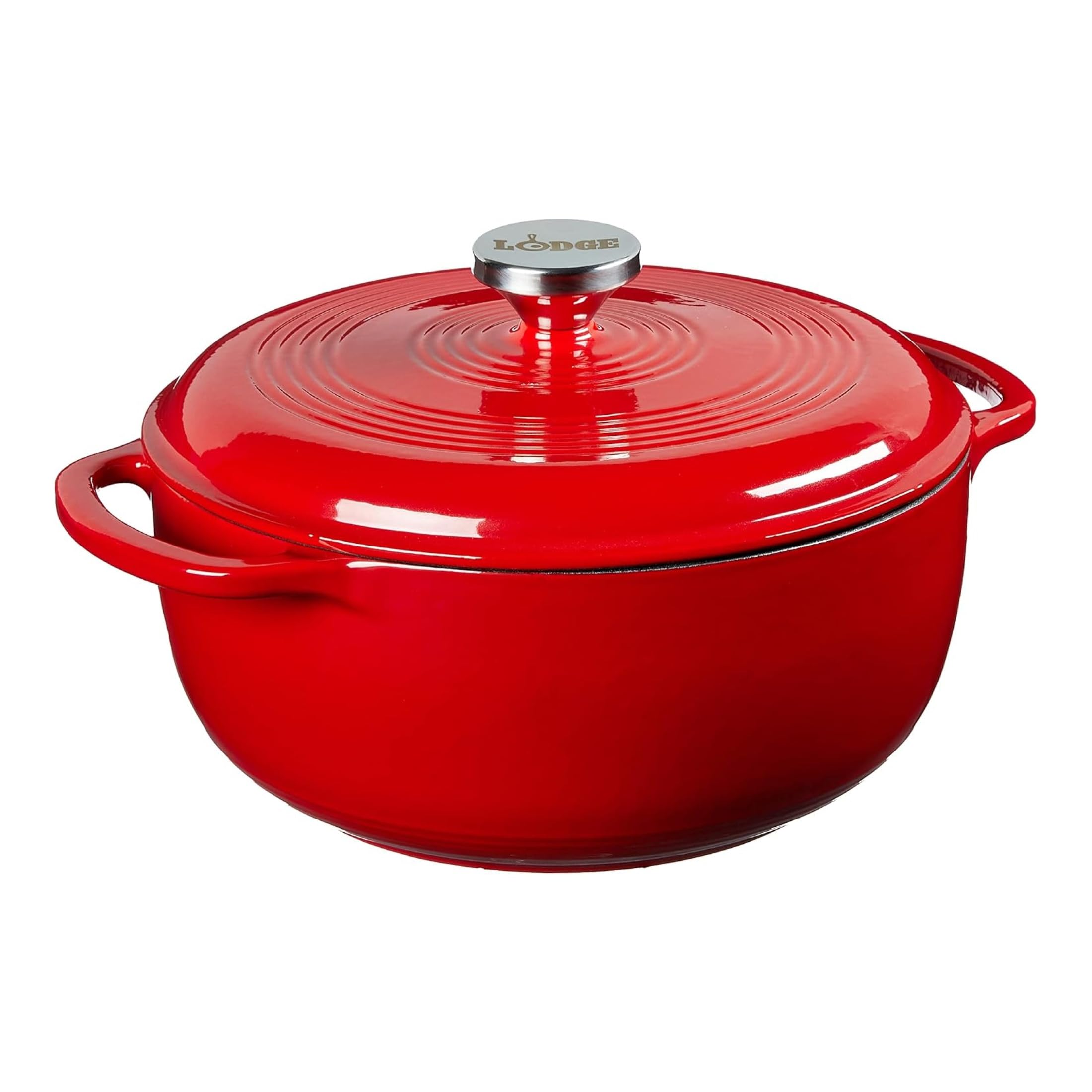 Lodge 4.5qt Dutch Oven - Caribbean Blue -16