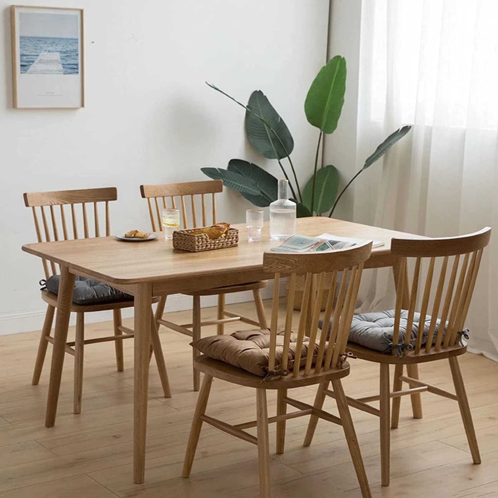 6 confezioni da 40 x 40 cm in memory foam per esterni Esszimmer Königsblau Komfort für Terrasse & Büro