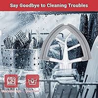 Vista 7 de Batidor Flex Edge para KitchenAid de 4.5/5 cuartos de galón con cabezal inclinable, accesorio de paleta para mezclador KitchenAid con raspador