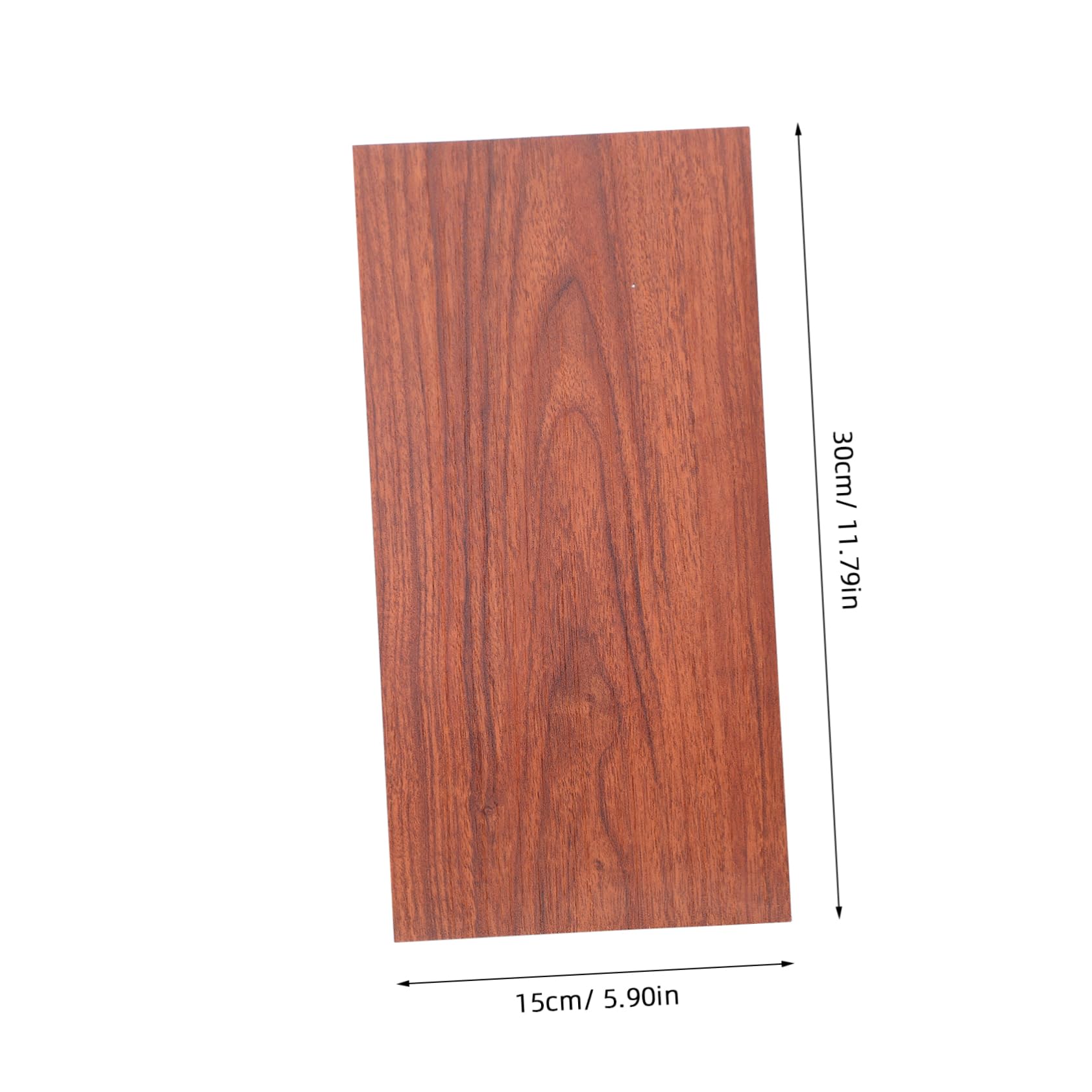 LIFKOME 8pcs Peel Stick Waterproof Floor Sticker Removable Bedroom Decorative Stickers DIY Wood Grain Floor Decal for Home Kitchen