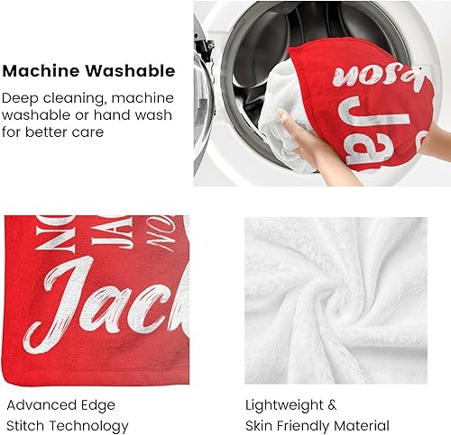 Vista 43 de Manta personalizada con texto, manta personalizada con nombre para madre, padre, adultos, amigos, amantes, perros, mascotas, manta de franela 01