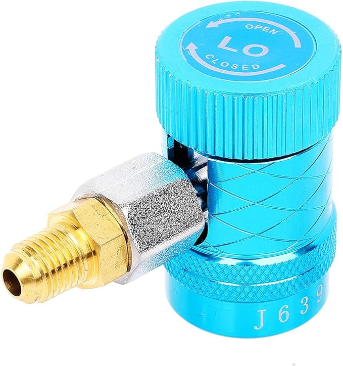 Acopladores Rápido R1234yf SCITOO, Adaptador AC Alta/Baja Presión para Aire Acondicionado miniatura 4