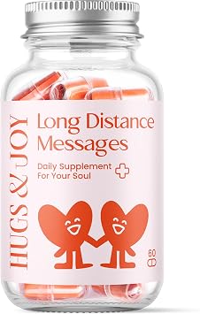 Hugs & Joy Long Distance Messages in a Bottle 60 Heartfelt Notes to Celebrate Your Love