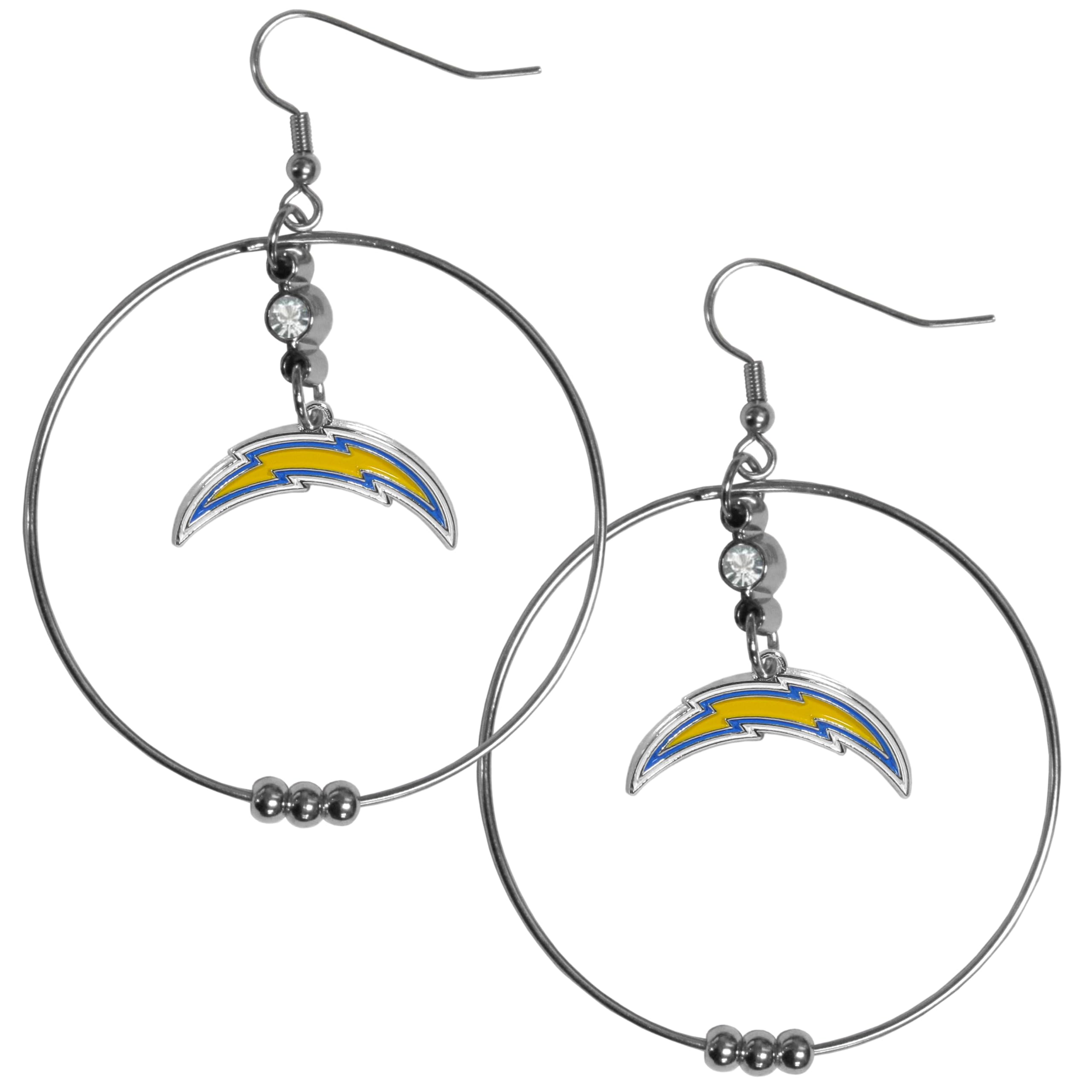 NFL 2-Inch Hoop Earrings