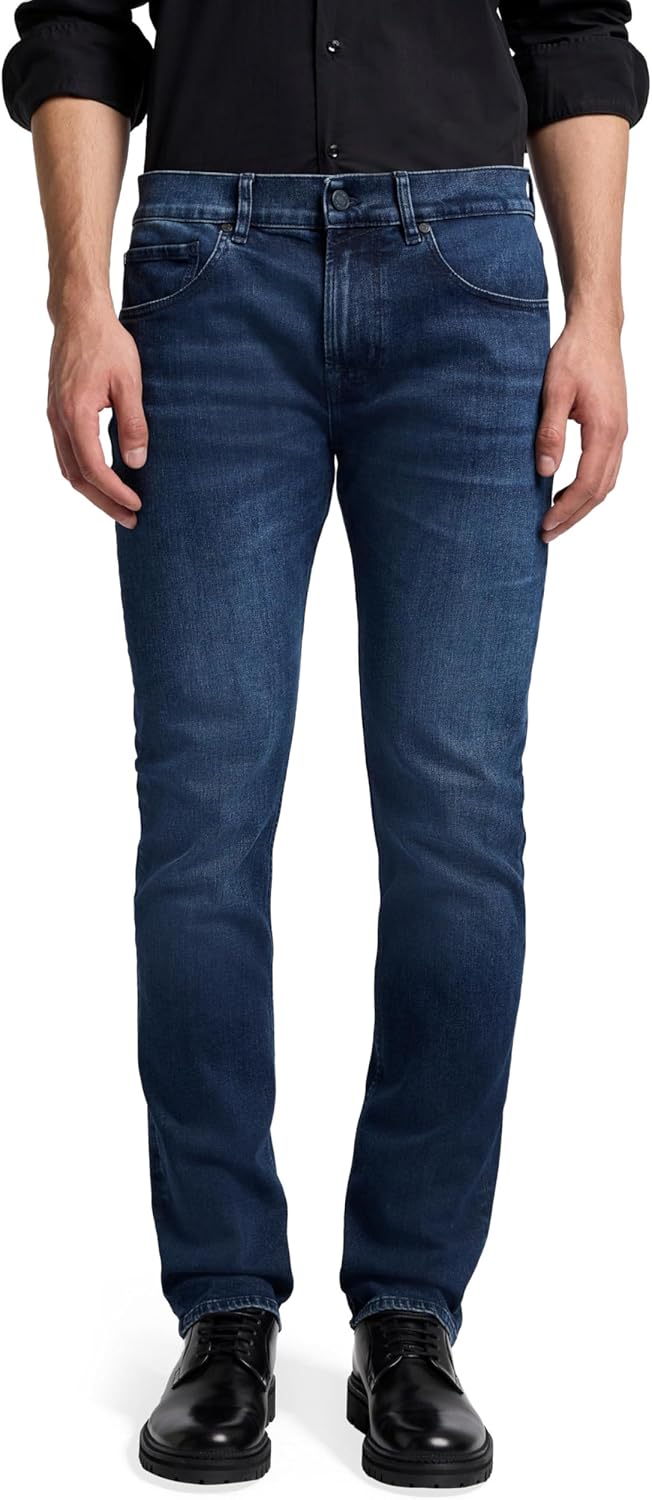 7 for All Mankind Men's Luxe Performance Straight Leg Jeans
