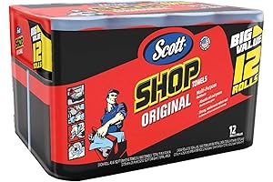 Item of Scott Shop Towels (12 Rolls) - Pack of 1 - Bulk Disc.