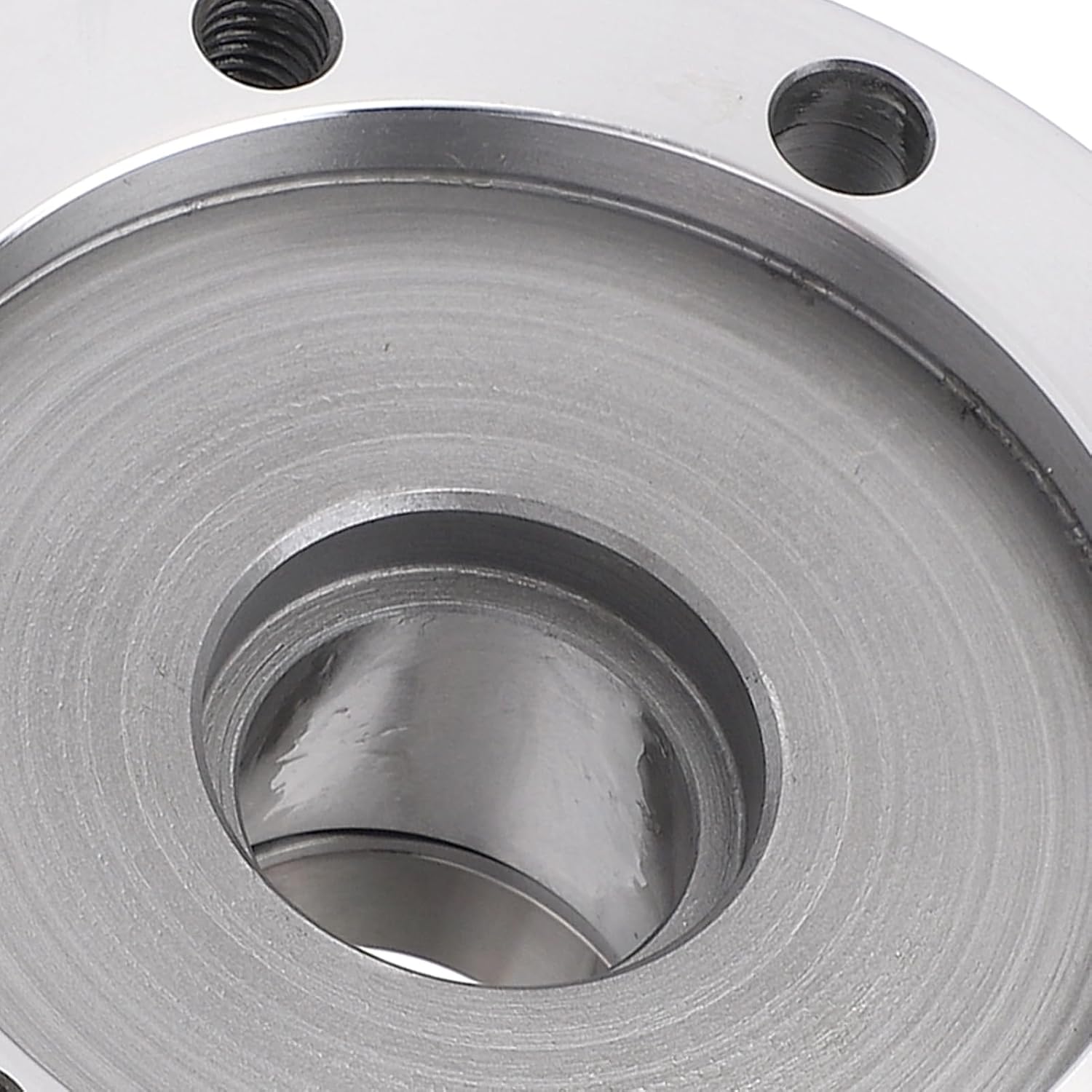 ER32 Collet Fixture 100mm Dia Flange Frosted CNC Lathe Milling Machine Parts Accessories with Router Parts Fittings, High Strength Carbon Steel Material