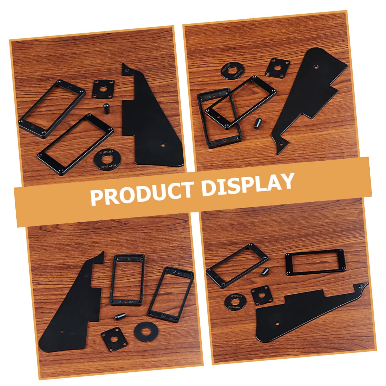 Yardwe 1 Set Guitar Pickguard Scratch Protector for Acoustic Guitar Lightweight and Durable DIY Replacement Accessory for Guitarists and Music Bands