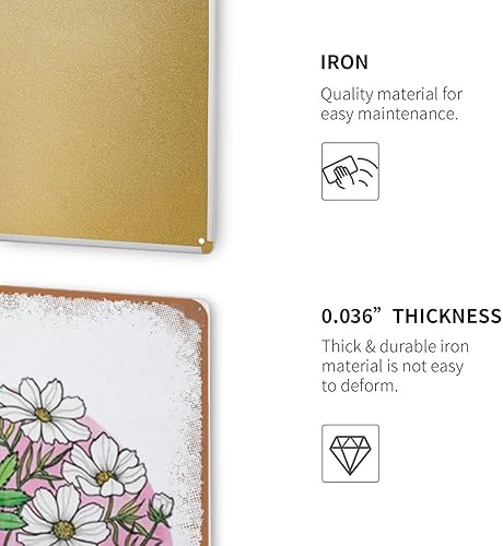 Miniatura 3 de Allijune Impresión de flores de nacimiento de octubre, arte de cumpleaños, arte de caléndulas de acuarela y cosmos, regalo para recién nacido,