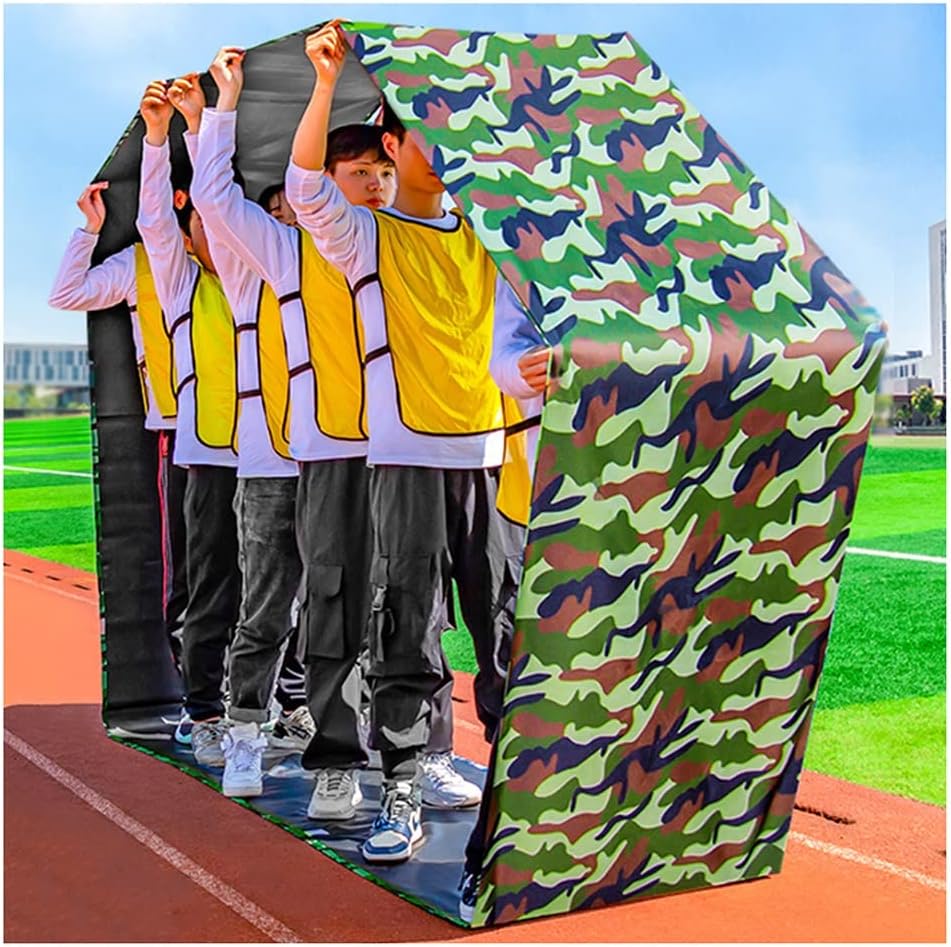 Playing Run Mat Fun Teamwork Game - Running Mat, Waterproof and Wear-Resistant Oxford Running Pad, Carnival Games (Size : Adult-20M//65FT)