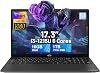 NIMO 17.3 IPS FHD-Laptop, Intel 6 Cores i3-1215U 16GB RAM 1TB SSD Beat Ryzen 5 7520U, Up to 4.4GHz Computer with 65W GaN Type C Backlit Keyboard Fingerprint, for Home Student and Business Gray
