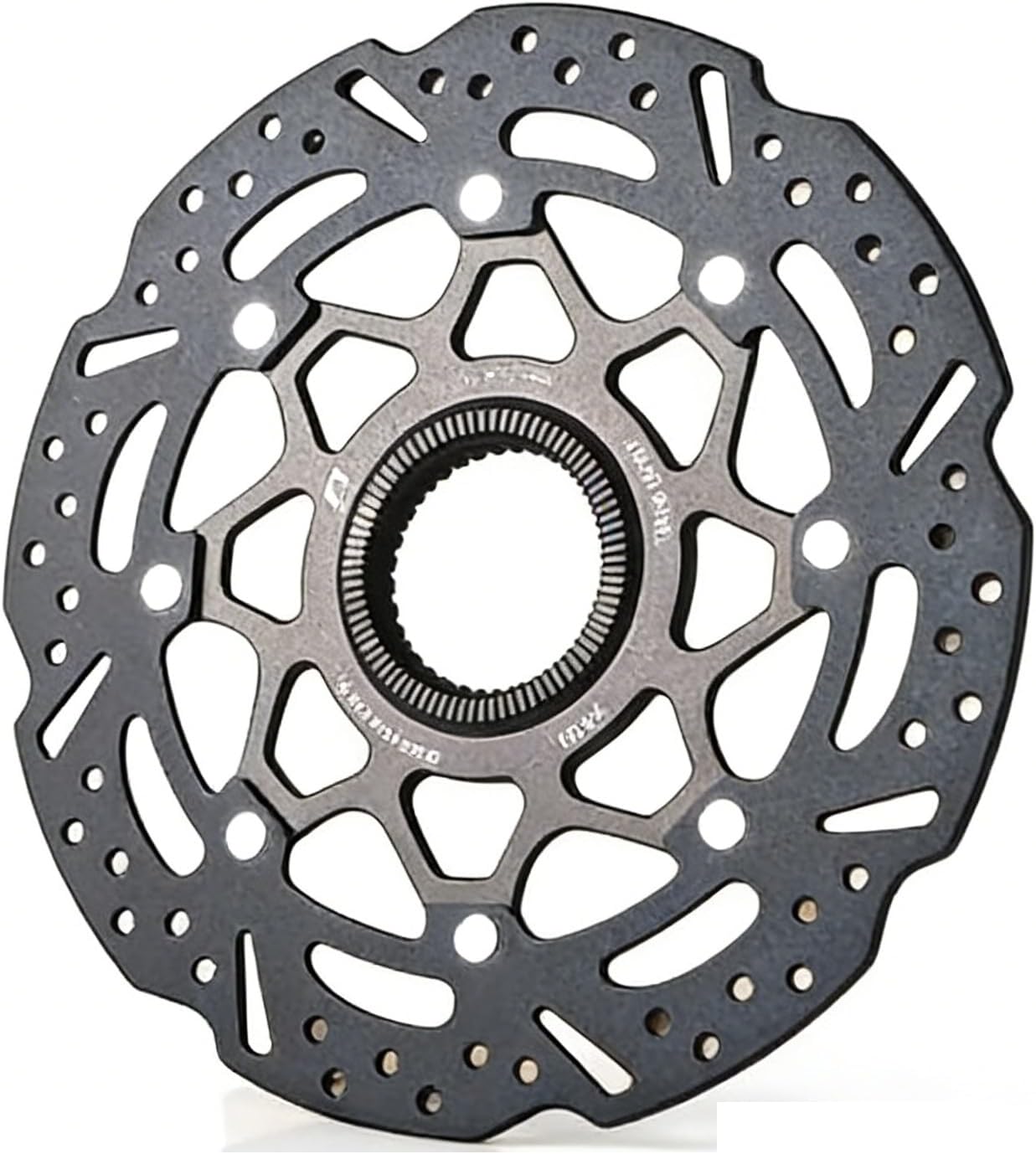 Bicycle Carbon Ceramic Brake Discs, 160mm Lightweight Heat-Resistant Sturdy Brake Rotors for Road & Mountain Bikes(6 holes-160-pink)