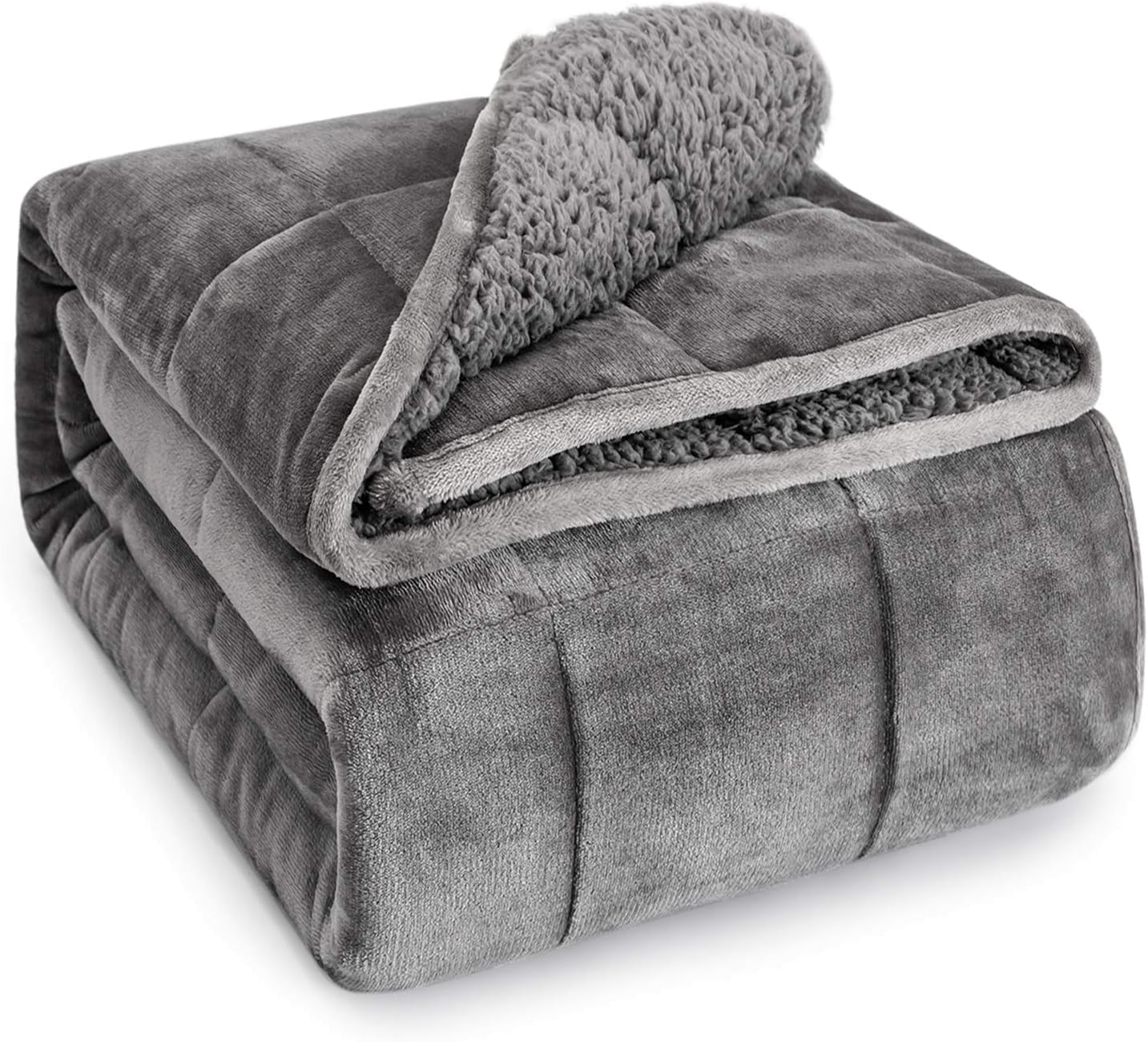 Sivio Weighted Blanket 9kg Grey 150x200cm