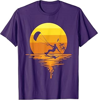 Divertidas camisas de kitesurf retro - Kiteboard Kitesurf Kitesurf remera