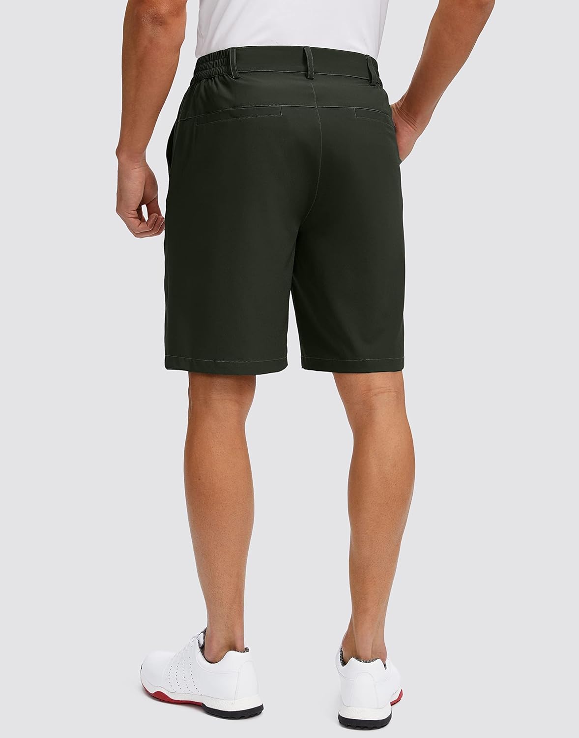 G Gradual Men's Golf Shorts with 5 Pockets 9" Light Weight Stretch Quick Dry Casual Dress Work Shorts for Men - Image 3