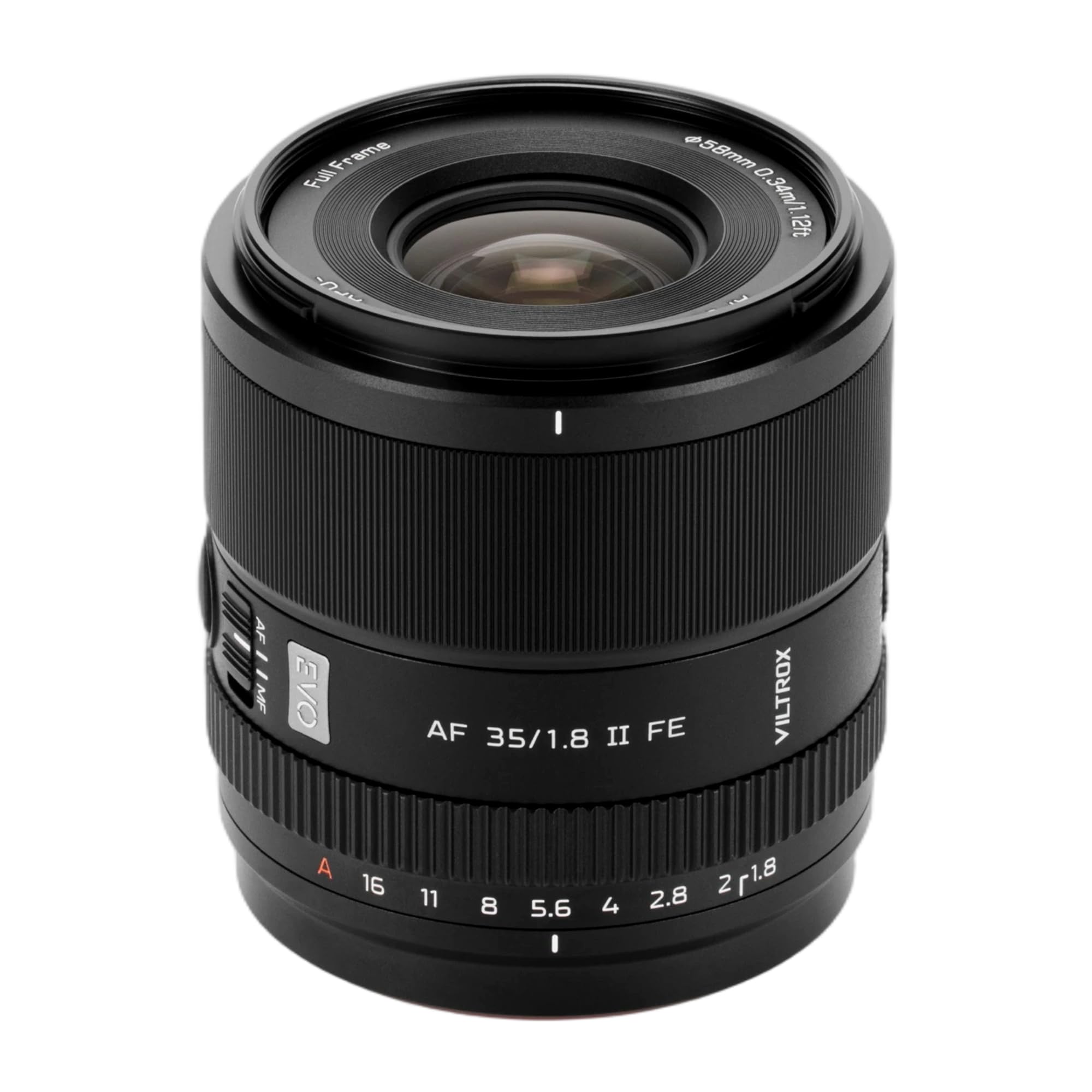VILTROX APO 35mm F1.8 FE Objetivo, AF 35mm f/1.8 II EVO para Montura Sony E, Objetivo Full Frame con Gran Apertura para Sony A7CII A7CR ZVE1 A7RⅤ FX2 a7RⅣ a7Ⅳ a7RⅢ A6700 FX30 ZV-E10 a6600