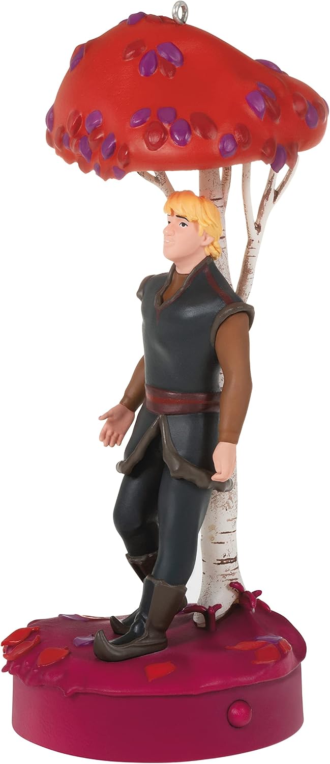 Hallmark Keepsake Christmas Ornament 2021, Disney Frozen 2 Lost in The Woods Kristoff, Musical