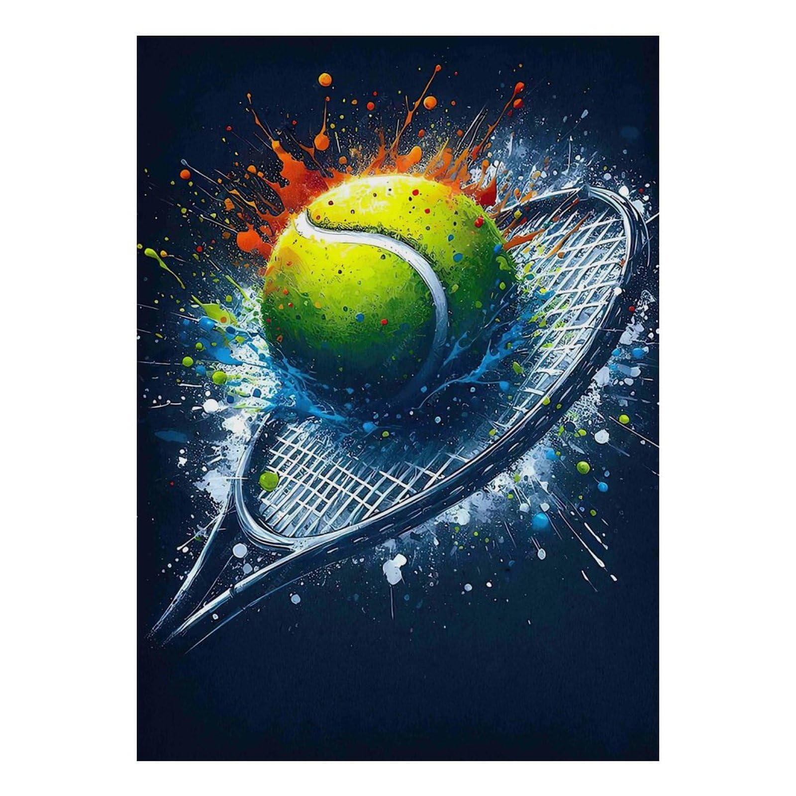 1000 Pieces Mini Jigsaw Puzzle Tennis Ball for Adults