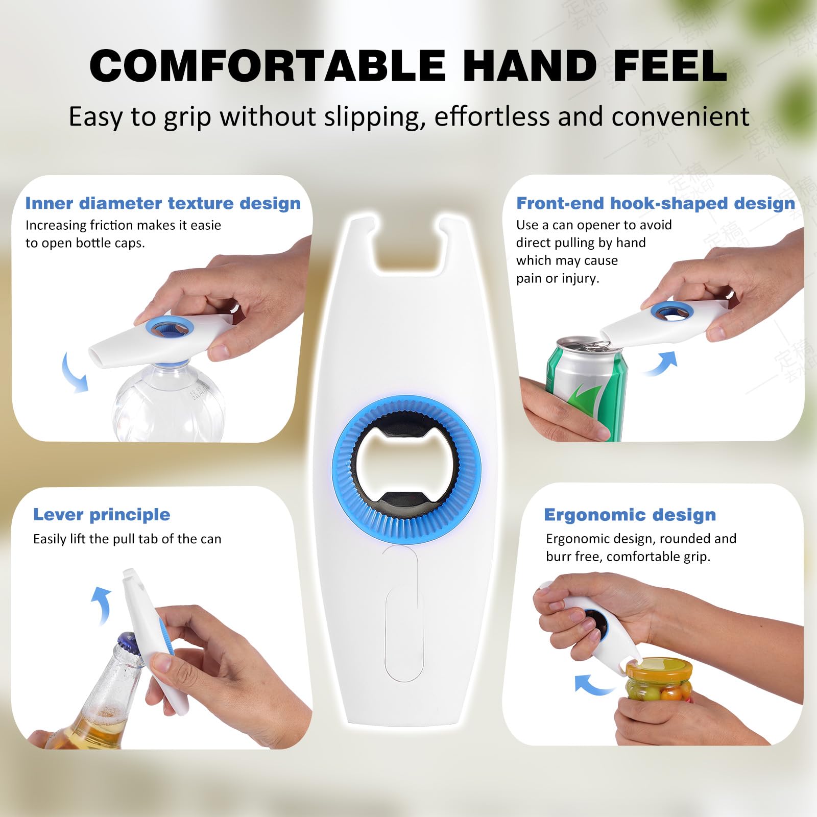 Snapklik.com : NTOUSIUY 5-in-1 Multifunctional Bottle Openers, Easy To ...