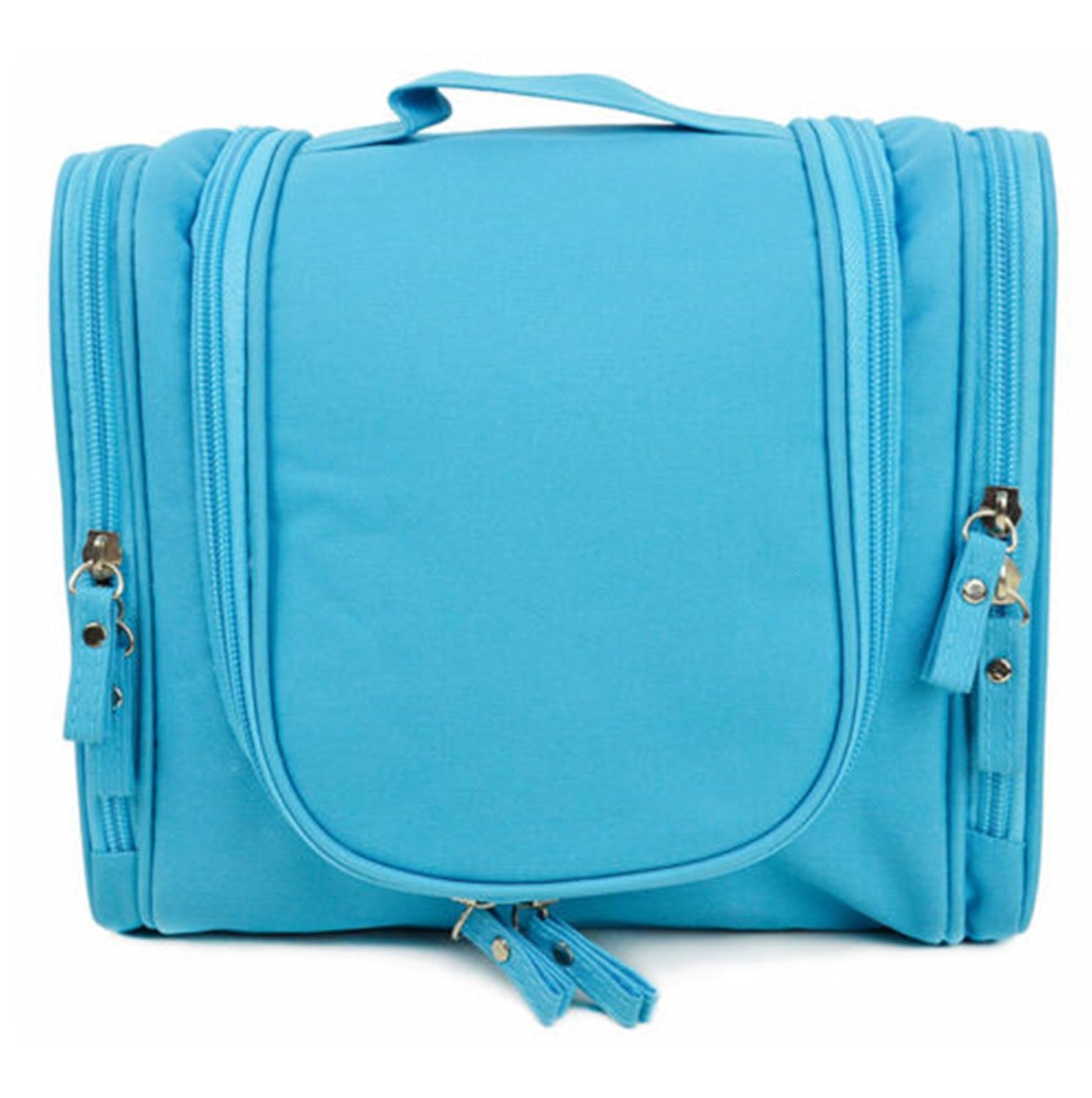 Travel Organizer Kit Hanging Bathroom Storage Cosmetic for Women's Makeup Case Toiletry Bag (Sky Blue)