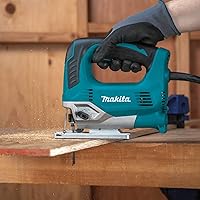 Vista 8 de Makita JV0600K Sierra de calar con mango superior, con estuche de herramientas