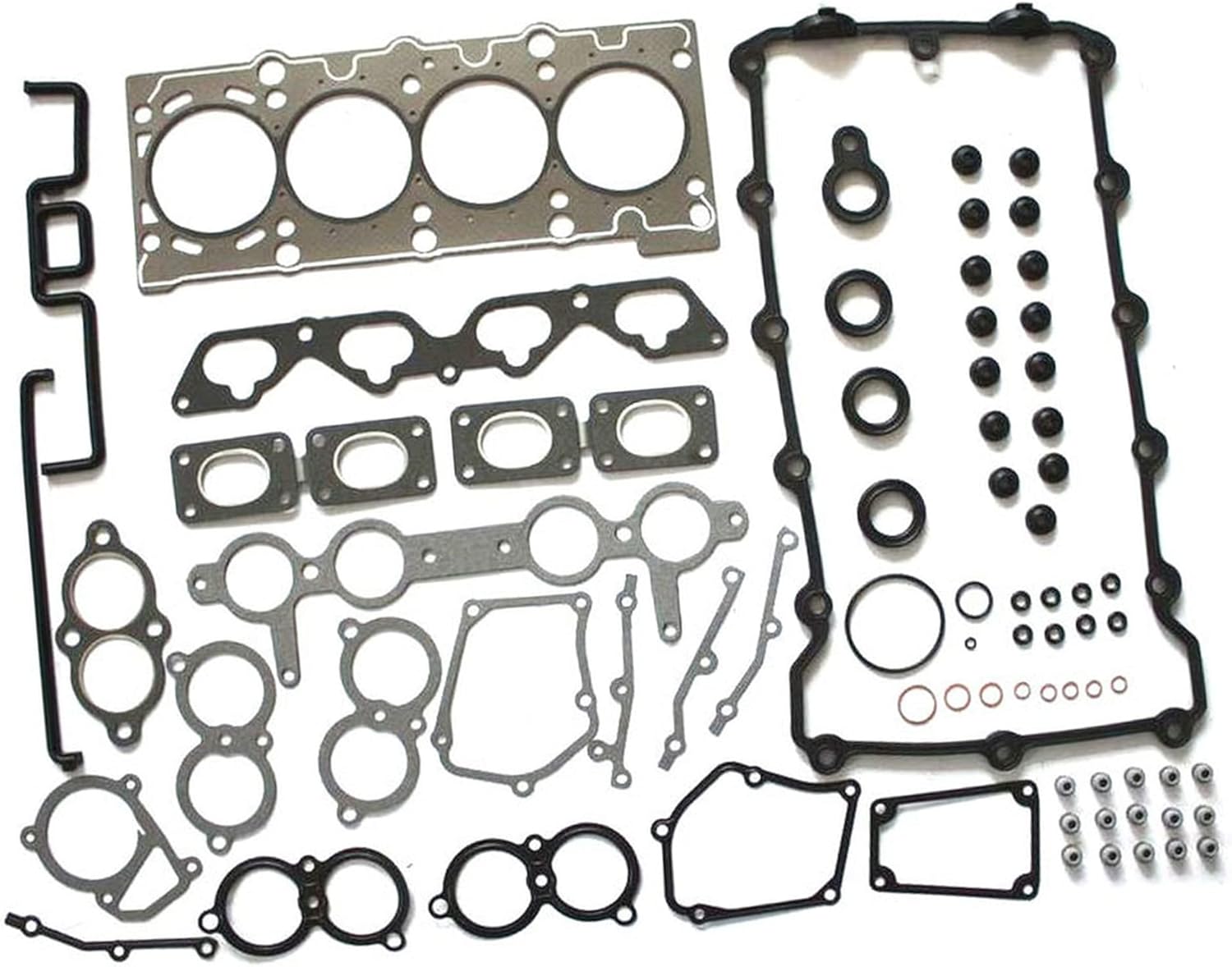 Partsflow Complete Head Gasket Kit for BMW 318I 1994-1995 for BMW 318IC 1994-1995 for BMW 318IS 1994-1995 for BMW 318TI 1995 L4 DOHC 16V M42 OE#HS26247PT,HS 26247 PT